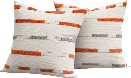 Подушка декоративная HOMECLUB Cozy 45х45cм, с тафтингом, крупный план