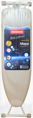 Доска гладильная HAUSMANN Мира, 33х110см, Арт. HM-P1343HT-19/28, изображение