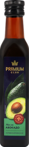 Масло авокадо PREMIUM CLUB нерафинированное, 250мл, картинка