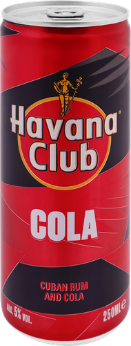 Напиток слабоалкогольный HAVANA Club &Cola 5%, 0.25л, изображение