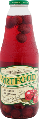 Компот ARTFOOD Из вишни, 1л, фотография