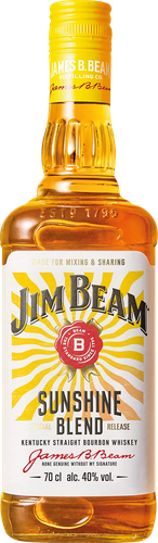 Виски JIM BEAM Sunshine Blend wild зерновой 40%, 0.7л, вид