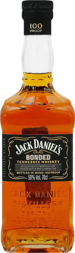 Виски JACK DANIEL`S Бондед зерновой 50%, 0.7л, картинка