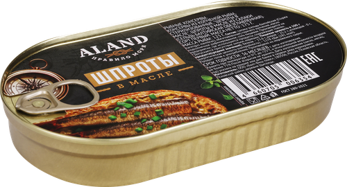 Шпроты ALAND в масле, 175г, фотография
