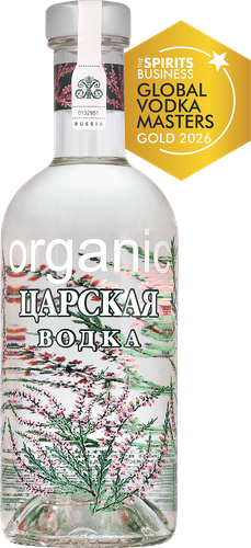 Водка ЦАРСКАЯ EXC Органик 40%, 0.5л