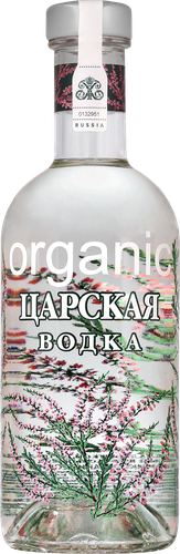 Водка ЦАРСКАЯ EXC Органик 40%, 0.5л, фотография
