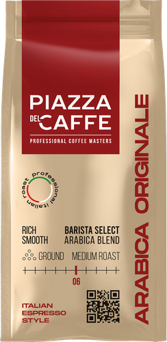 Кофе зерновой PIAZZA DEL CAFFE Арабика Ориджинале жареный, 800г, изображение