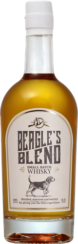 Виски BEAGLE'S BLEND зерновой ординарный 40%, 0.5л, вид