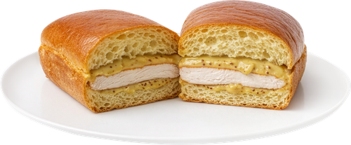 Панини с куриным филе и горчичным соусом СВ, 150г, фото