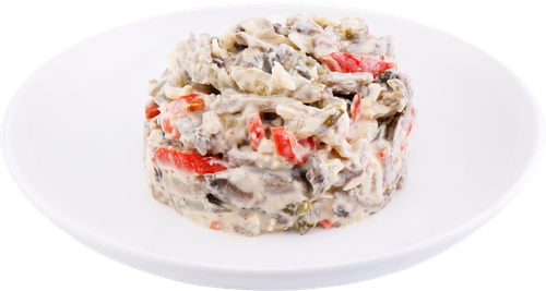 Салат Выборгский с говяжьим языком ЛЕНТА FRESH, весовой, фото