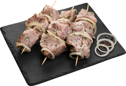 Шашлык из свиной шейки Премиум ЛЕНТА FRESH, картинка