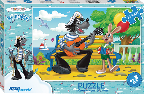 Пазл STEP PUZZLE деревянный, в ассортименте, вид