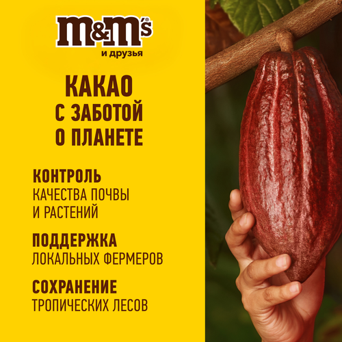 Набор подарочный M&M'S & FRIENDS Снова в школу, карандаш, 116г, детальное фото