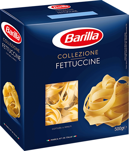 Макароны BARILLA Fettuccin из твердых сортов пшеницы группа А высший сорт, 500г, вид