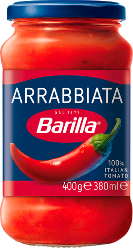 Соус томатный BARILLA Arrabbiata, с перцем чили, 400г, вид