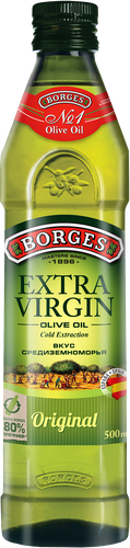 Масло оливковое BORGES Extra Virgin нерафинированное первого отжима, 500мл, детальное фото