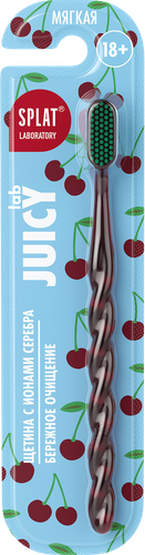 Зубная щетка JUICY LAB Magic Brush с ионами серебра, мягкая, фото