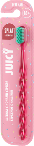 Зубная щетка JUICY LAB Magic Brush с ионами серебра, мягкая, картинка