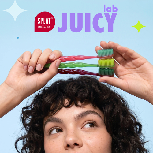 Зубная щетка JUICY LAB Magic Brush с ионами серебра, мягкая, картинка