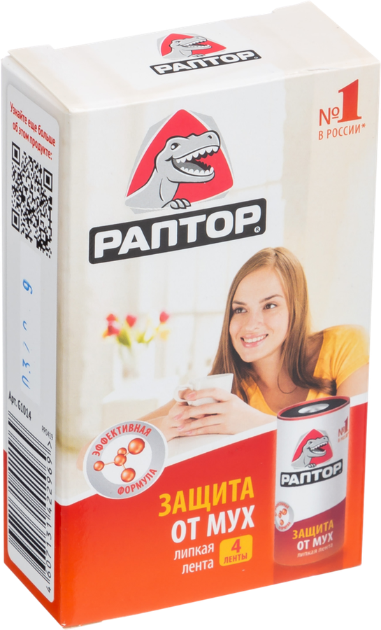 Лента от мух РАПТОР, 4шт, превью