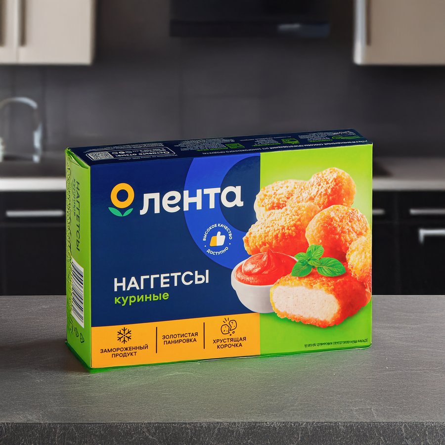 Наггетсы куриные ЛЕНТА Классические, 280г, предпросмотр