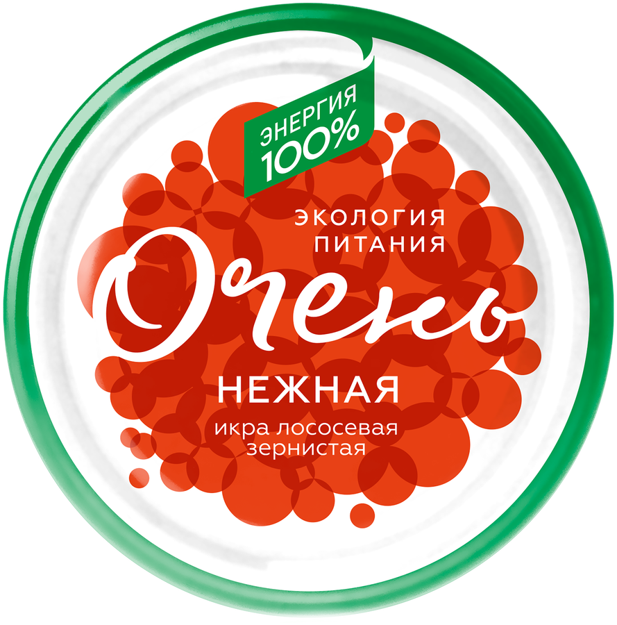 Икра лососевая ПУТИНА Очень нежная, зернистая 1-й сорт, 220г, превью