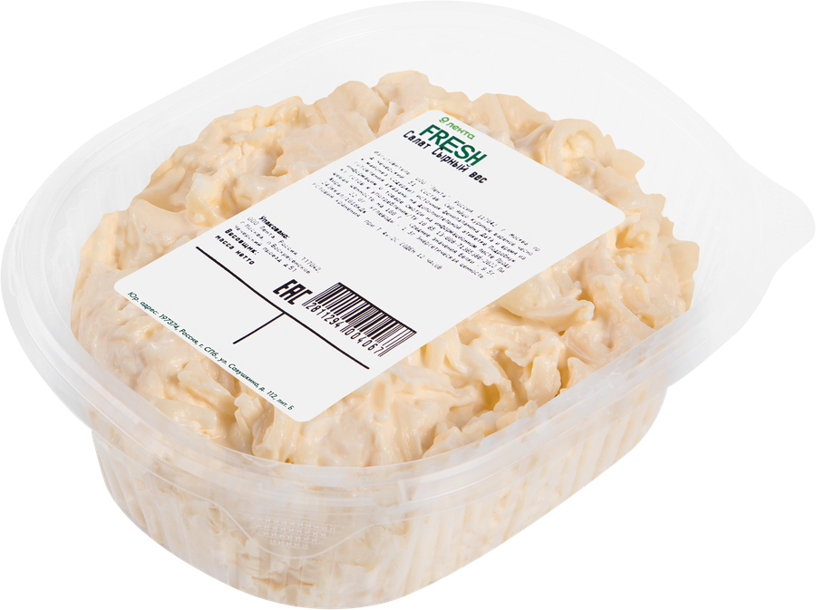 Салат ЛЕНТА FRESH Сырный, весовой, превью
