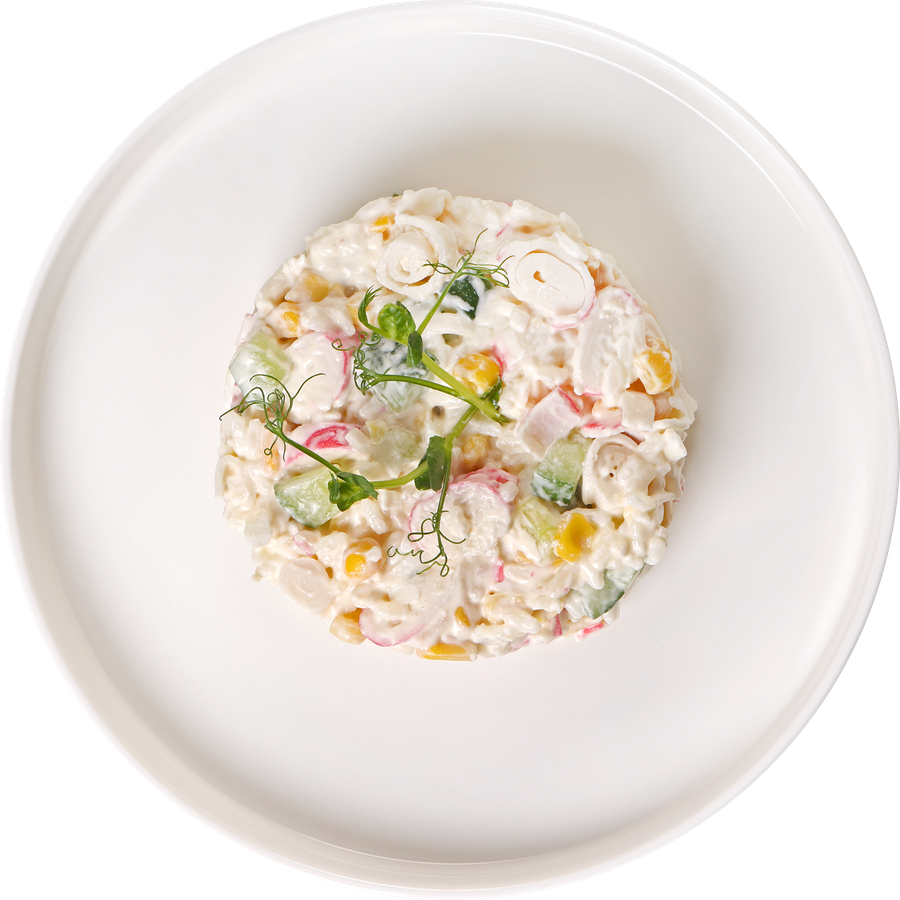 Салат ЛЕНТА FRESH Крабовый, весовой, превью