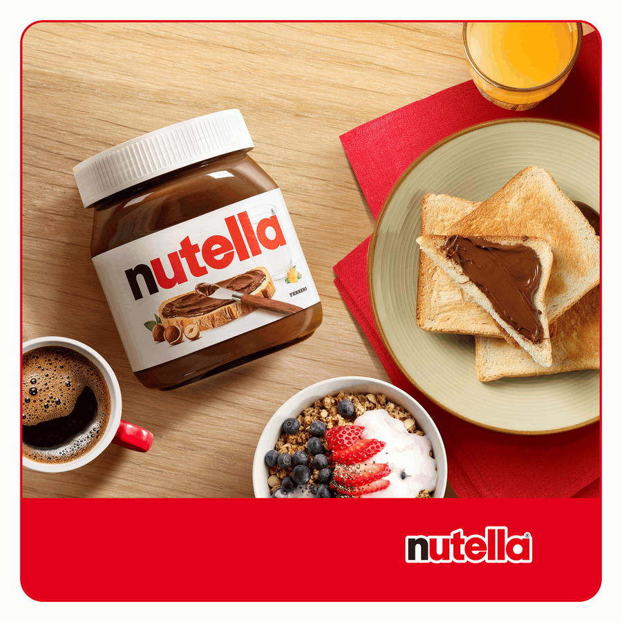 Паста ореховая NUTELLA с добавлением какао, 350г, предпросмотр