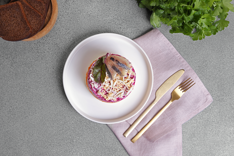 Салат ЛЕНТА FRESH Сельдь под шубой классический, весовой, предпросмотр