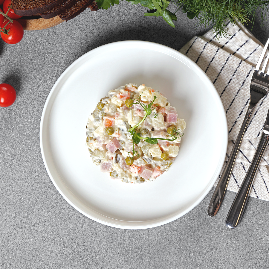 Салат ЛЕНТА FRESH Оливье классический, весовой, превью