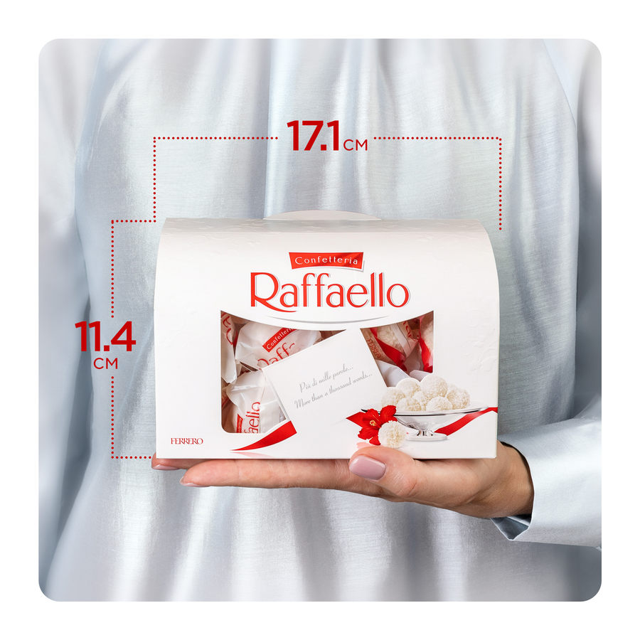 Конфеты RAFFAELLO с цельным миндальным орехом в кокосовой обсыпке, 240г, превью
