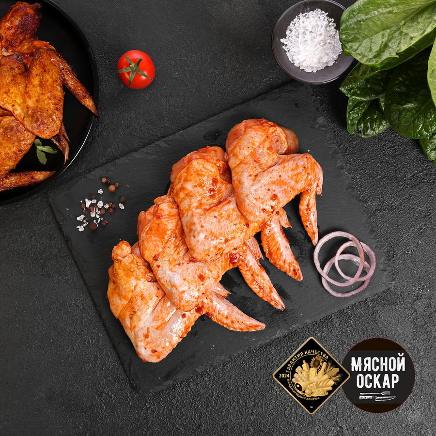 Крылья куриные ЛЕНТА FRESH в маринаде, предпросмотр