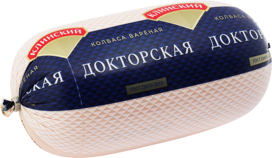 Колбаса вареная КЛИНСКИЙ Докторская, категория А, весовая, предпросмотр