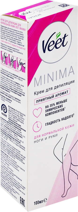 Крем для депиляции VEET для нормальной кожи, 100мл, превью