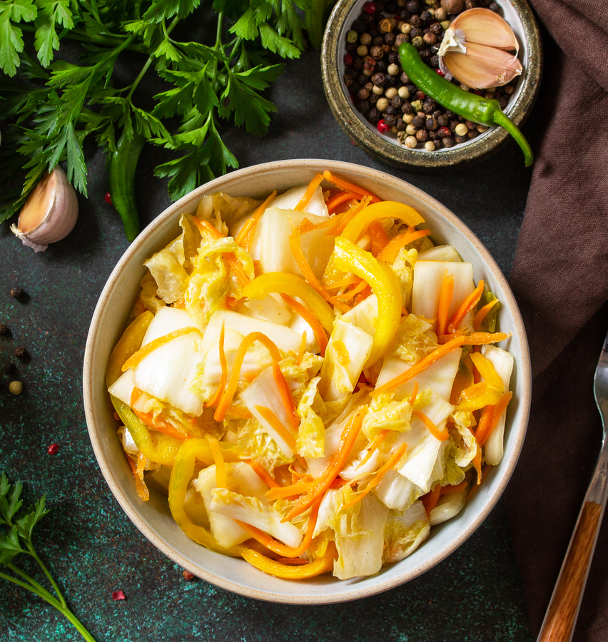 Салат ЛЕНТА FRESH Корейский острый из капусты, весовой, превью