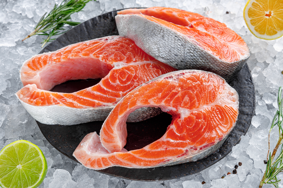 Форель ЛЕНТА FRESH стейк, весовая, предпросмотр