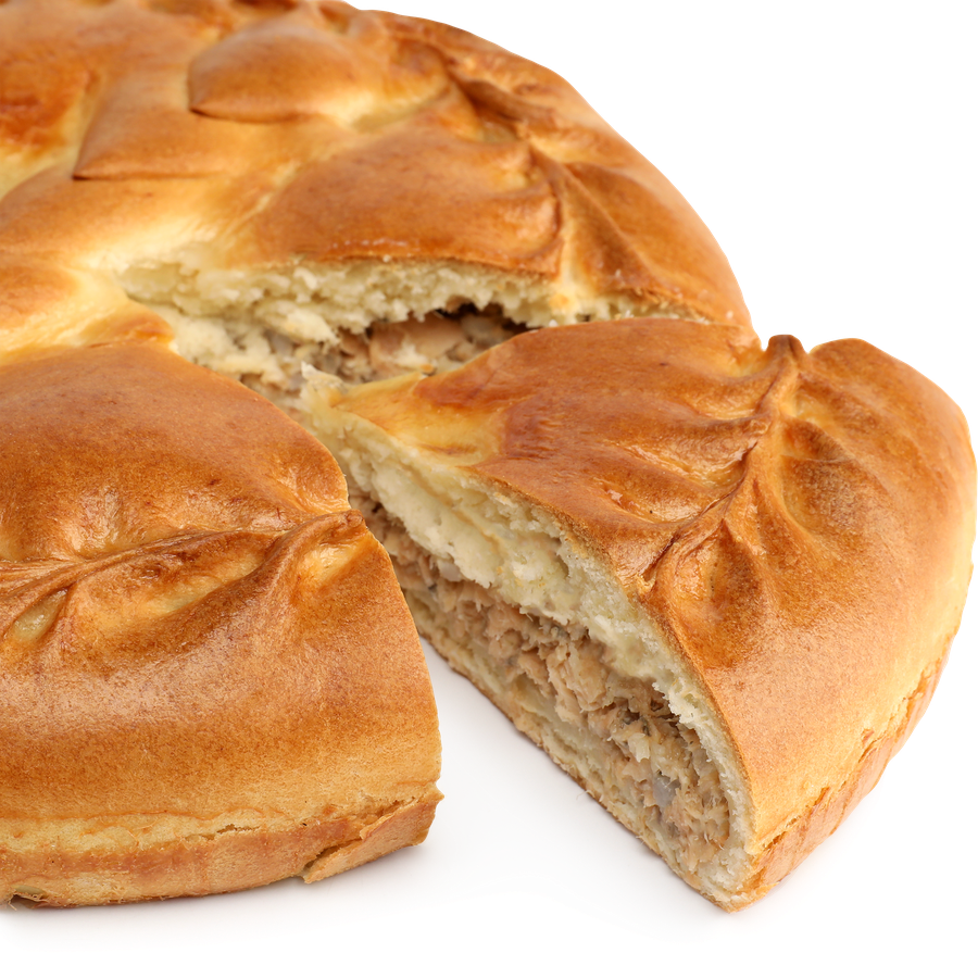 Пирог ЛЕНТА FRESH с красной рыбой, весовой, превью