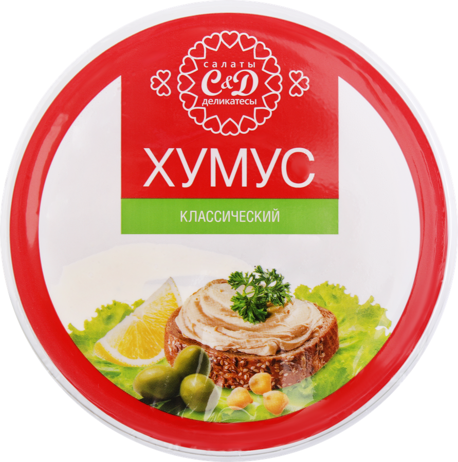 Паста из нута ХУМУС Классический, 400г, превью