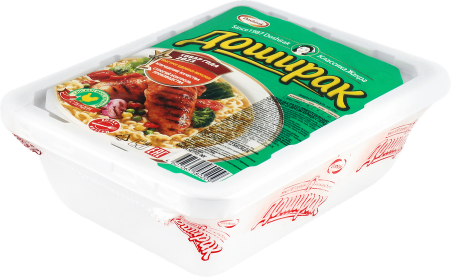Лапша DOSHIRAK со вкусом курицы с перцем, 90г, превью