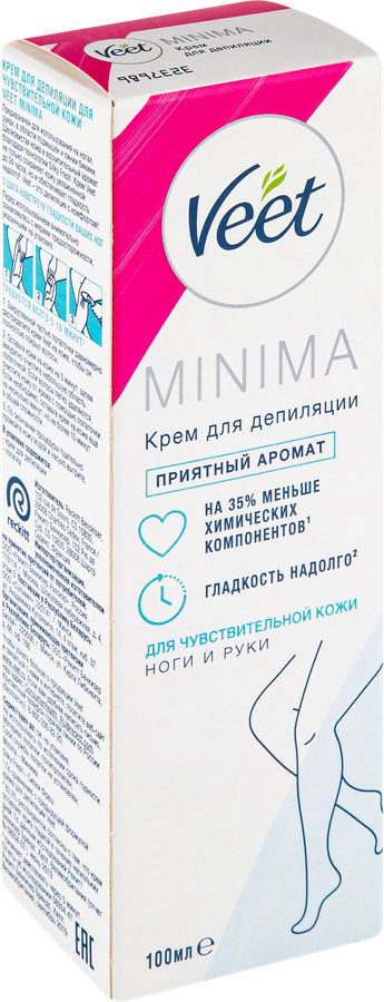 Крем для депиляции VEET для чувствительной кожи, 100мл, предпросмотр