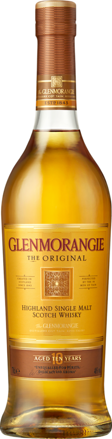 Виски GLENMORANGIE Original Шотландский односолодовый 10 лет 40%, пу/без  п/у, 0.7л, превью