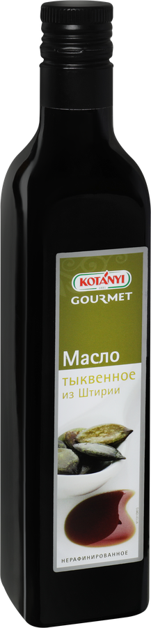 Масло тыквенное KOTANYI Gourmet Grand Finesse, 500г, предпросмотр