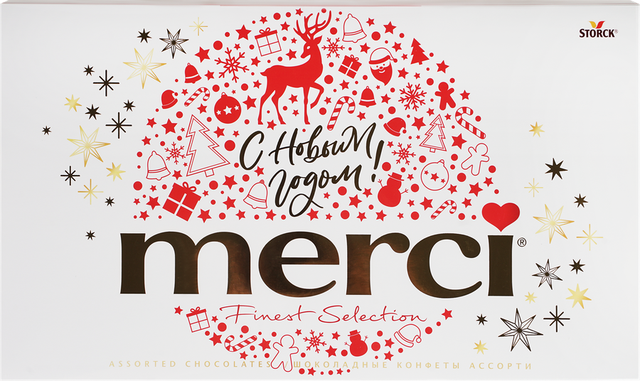 Конфеты MERCI Finest selection Ассорти, 400г, предпросмотр