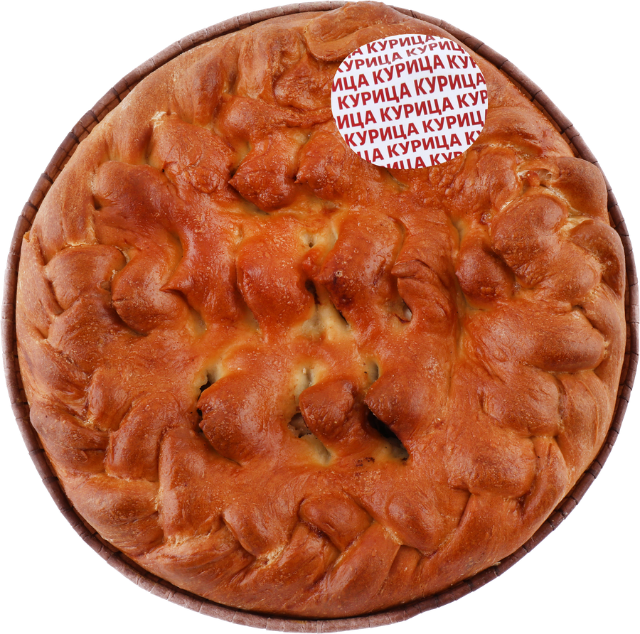 Пирог ЛЕНТА FRESH с курицей, весовой, превью