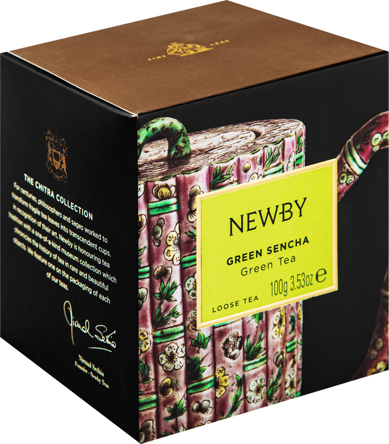 Чай зеленый NEWBY Green Sencha байховый, листовой, 100г, предпросмотр
