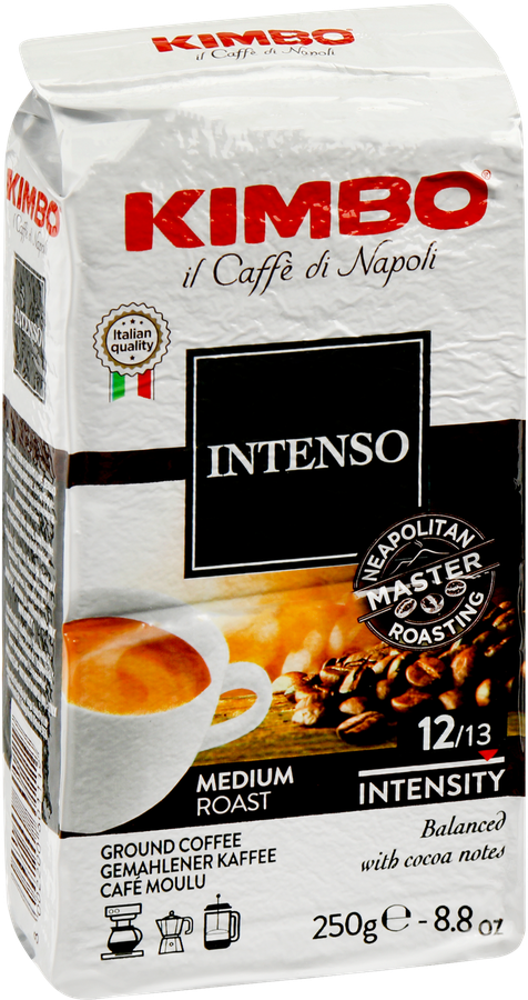 Кофе молотый KIMBO Aroma Intenso натуральный, 250г, превью
