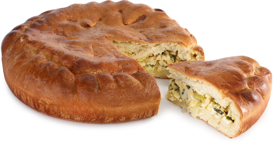 Пирог ЛЕНТА FRESH с луком и яйцом, весовой, превью