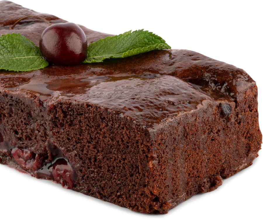 Кекс ЛЕНТА FRESH Брауниз с шоколадом и вишней, весовой, превью