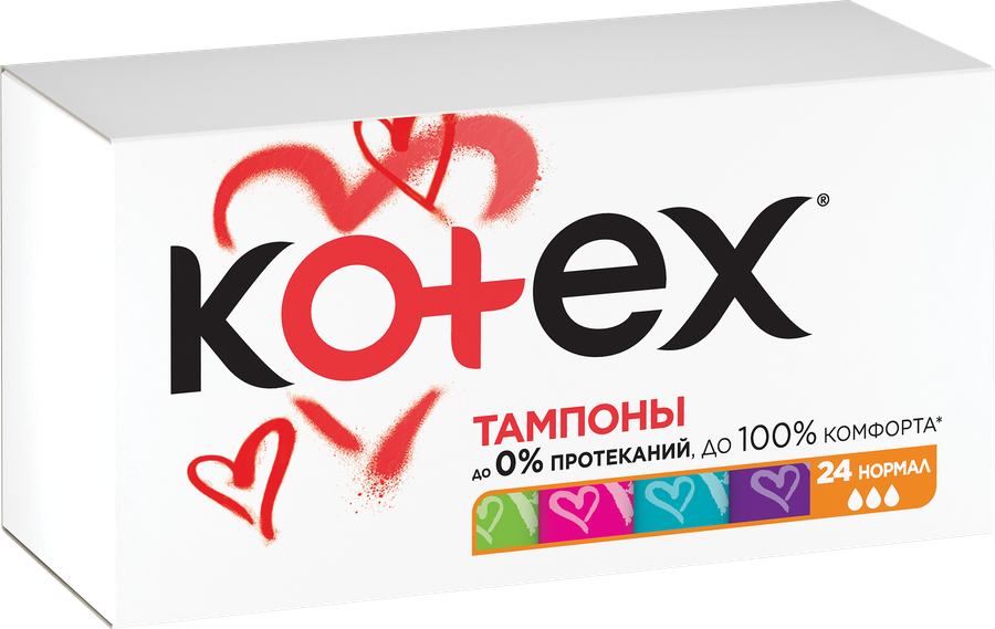 Тампоны KOTEX Ultra Sorb Normal, 24шт, предпросмотр